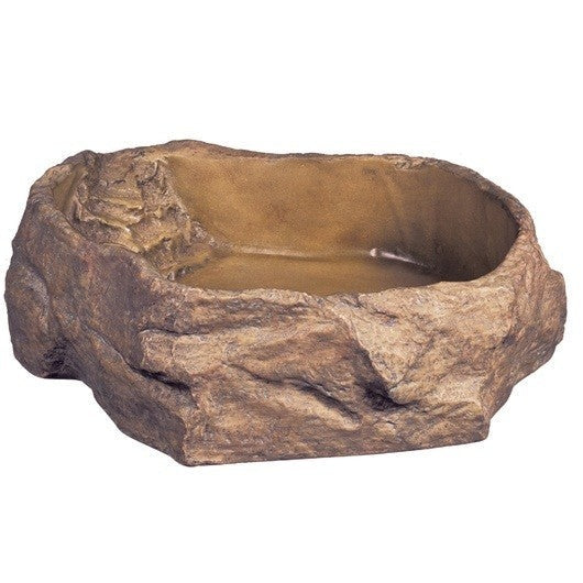 Exo Terra bebedero de roca para terrario, talla XL