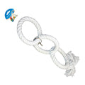 DUVO JUGUETE LORO CUERDA 3 ANILLOS 43 CM