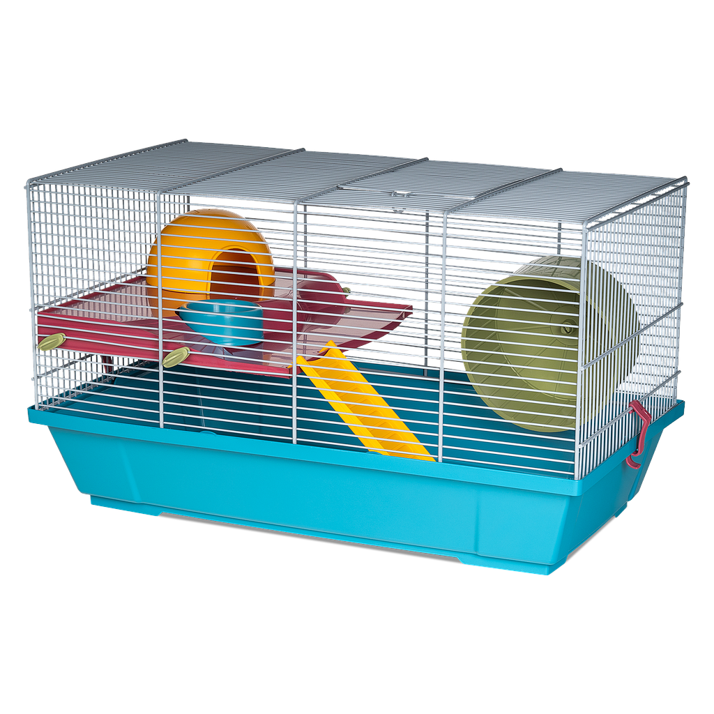 YAGU JAULA HAMSTER MODELO 148 (50 x 28 x 29 CM)