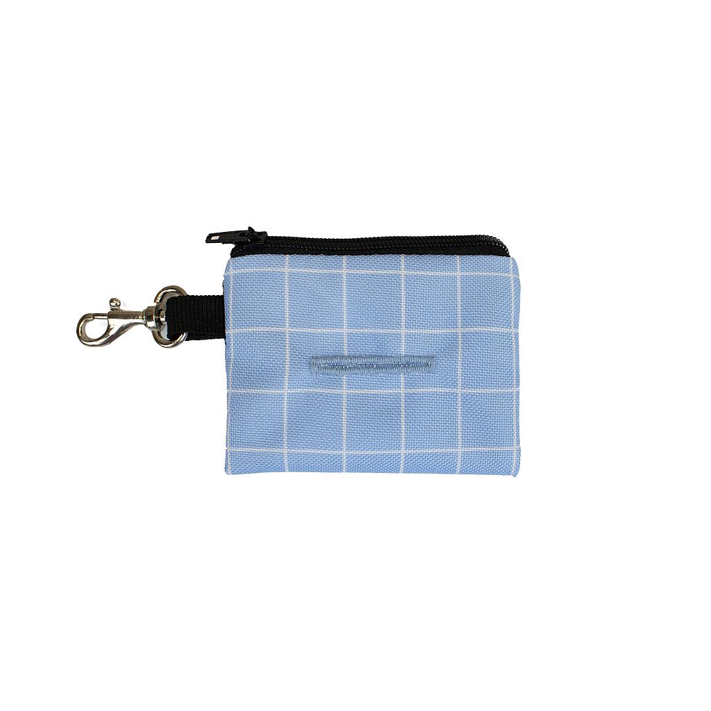 YAGU PASEO PORTABOLSAS QUADRE AZUL T-U 8 x 6,5 CM