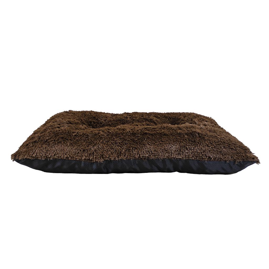 YAGU DESCANSO COLCHON PAW ANTIESTRES MARRON T-U 80 x 60 x 12 CM
