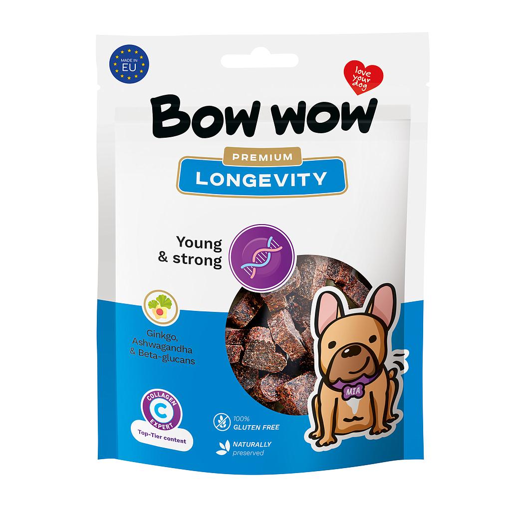 BOW WOW LONGEVITY 60 GR / 15 BOLSAS