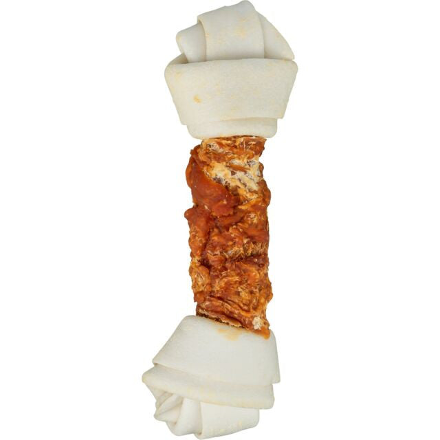 Knotted Chicken Chewing Bone