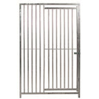 Frente de box para perros Copele ECO barras 5 cm con puerta