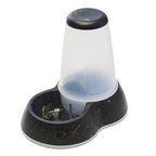 Bebedero Dispensador Loop Marble Negro