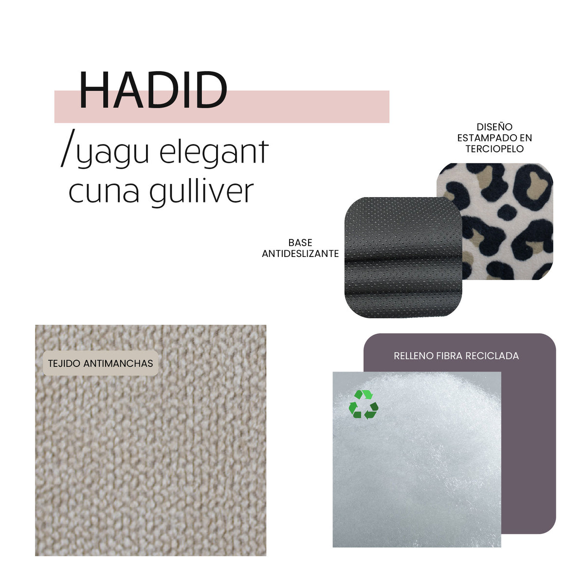 YAGU DESCANSO CUNA GULLIVER HADID