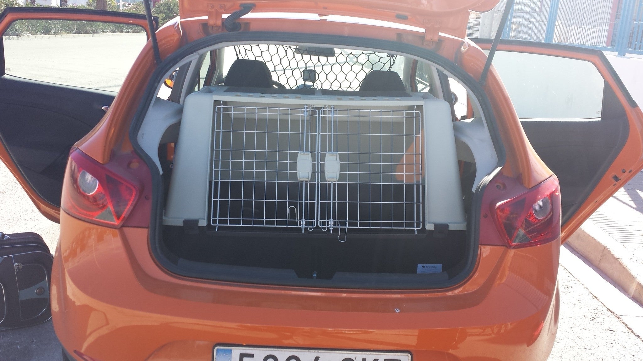 Transportín para perros de coche