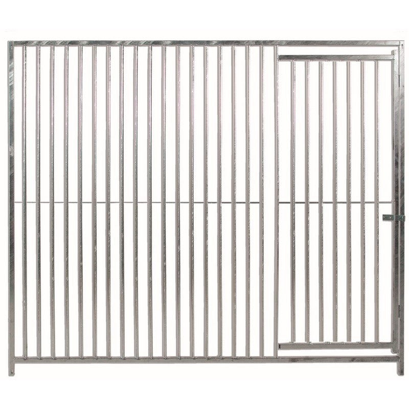 Frente de Boxes para Perros ECO Barras 5 cm con Puerta