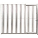Frente de box para perros Copele ECO barras 5 cm con puerta – vista 3