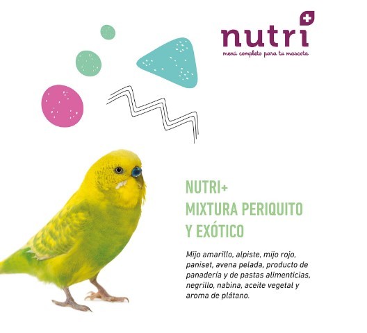 Nutri+ Aves Mixtura Periquito y Exóticos
