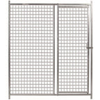 Frente de box para perros Copele ECO malla 3 x 10 cm con puerta