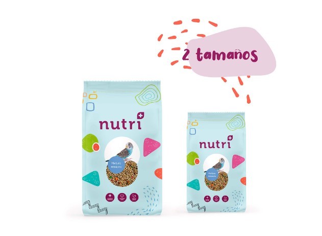 Nutri+ Aves Mixtura Periquito y Exóticos