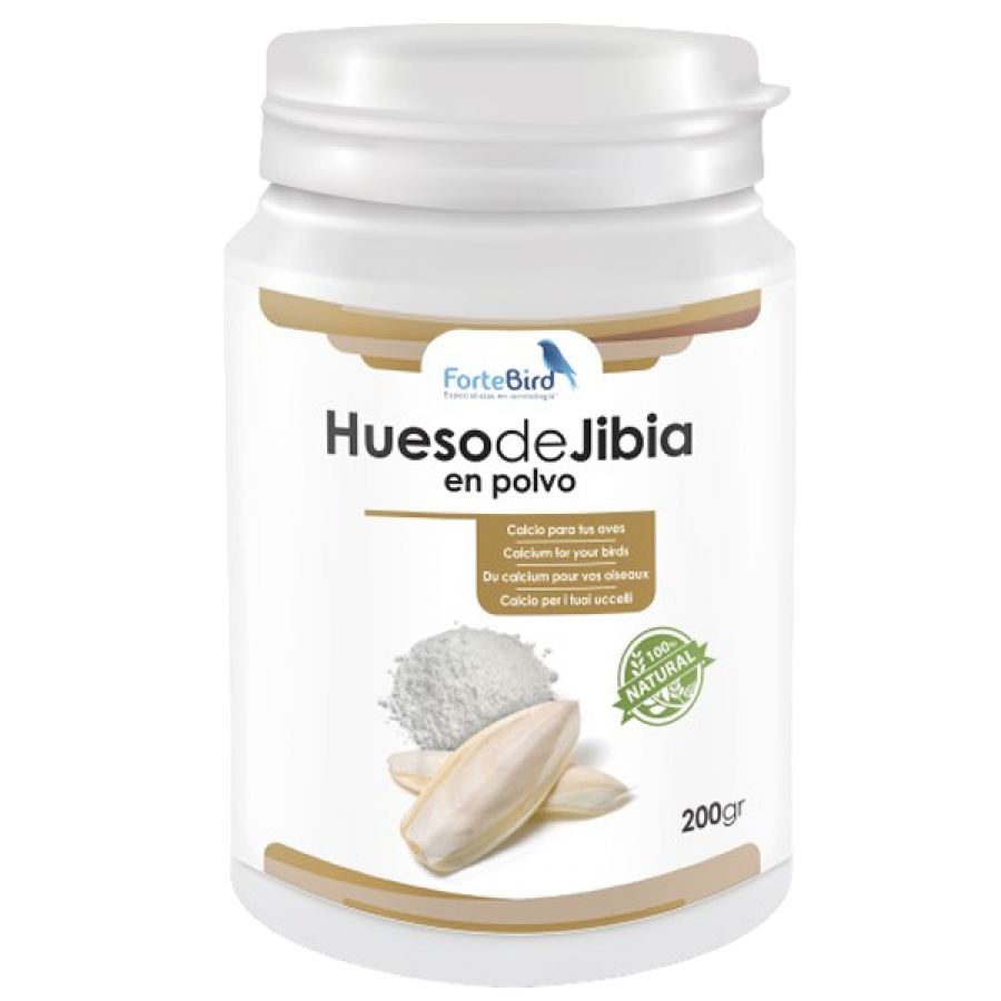 Hueso de jibia en polvo