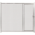 Frente de box para perros Copele ECO malla 3 x 10 cm con puerta – vista 3