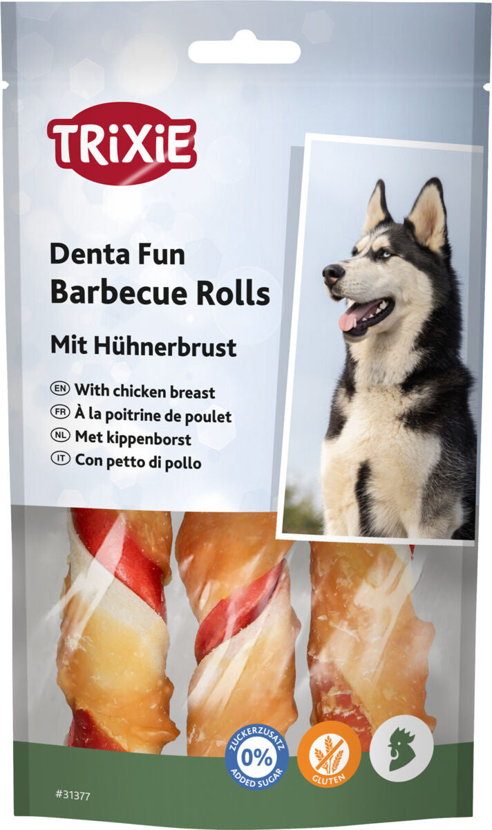 Barbecue Chicken Chewing Rolls