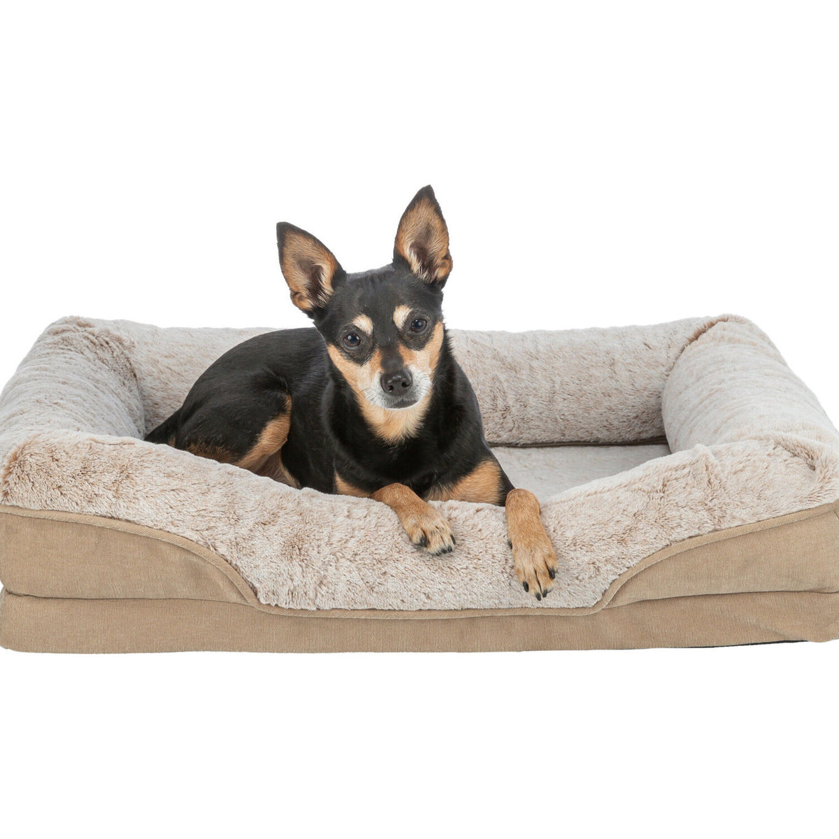 Cama Vital Lino cuadrada