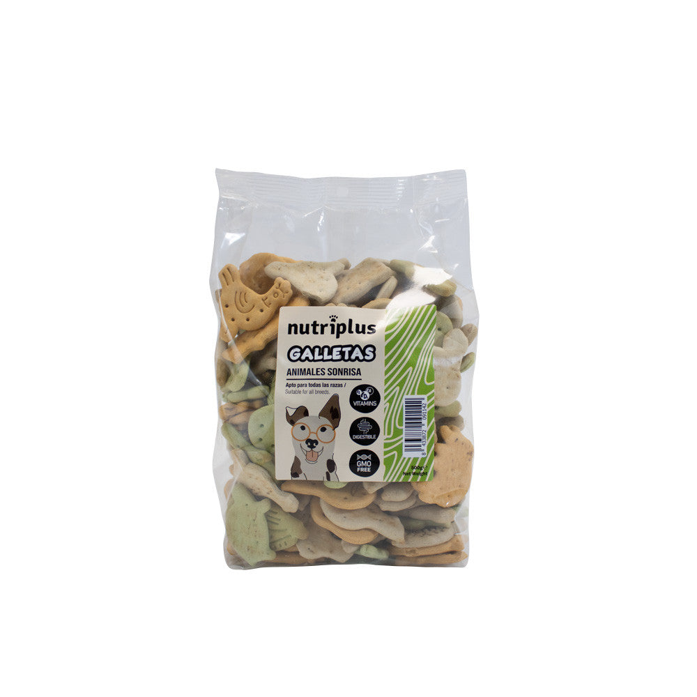 NUTRIPLUS GALLETA ANIMALES SONRISA